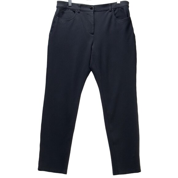 SO SLIMMING by CHICOS Women's Pants Black 5 Pocket Style Size 0.5 Short. (4-6) - Picture 3 of 10